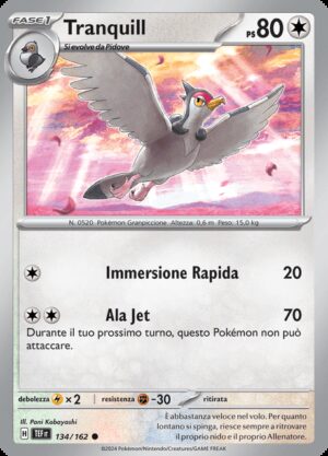 Tranquill - Reverse - Cronoforze 134/162 - Italiano - HOLO - Nuovo