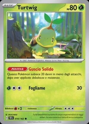 Turtwig - Reverse - Cronoforze 10/162 - Italiano - HOLO - Nuovo