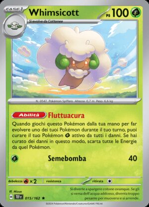 Whimsicott - Cronoforze 15/162 - Italiano - HOLO - Nuovo