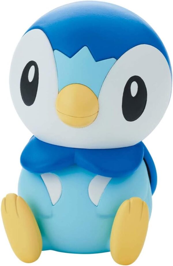 Pokémon Model Kit Pokepla Plamo Quick 06 Piplup - Bandai 10 Cm